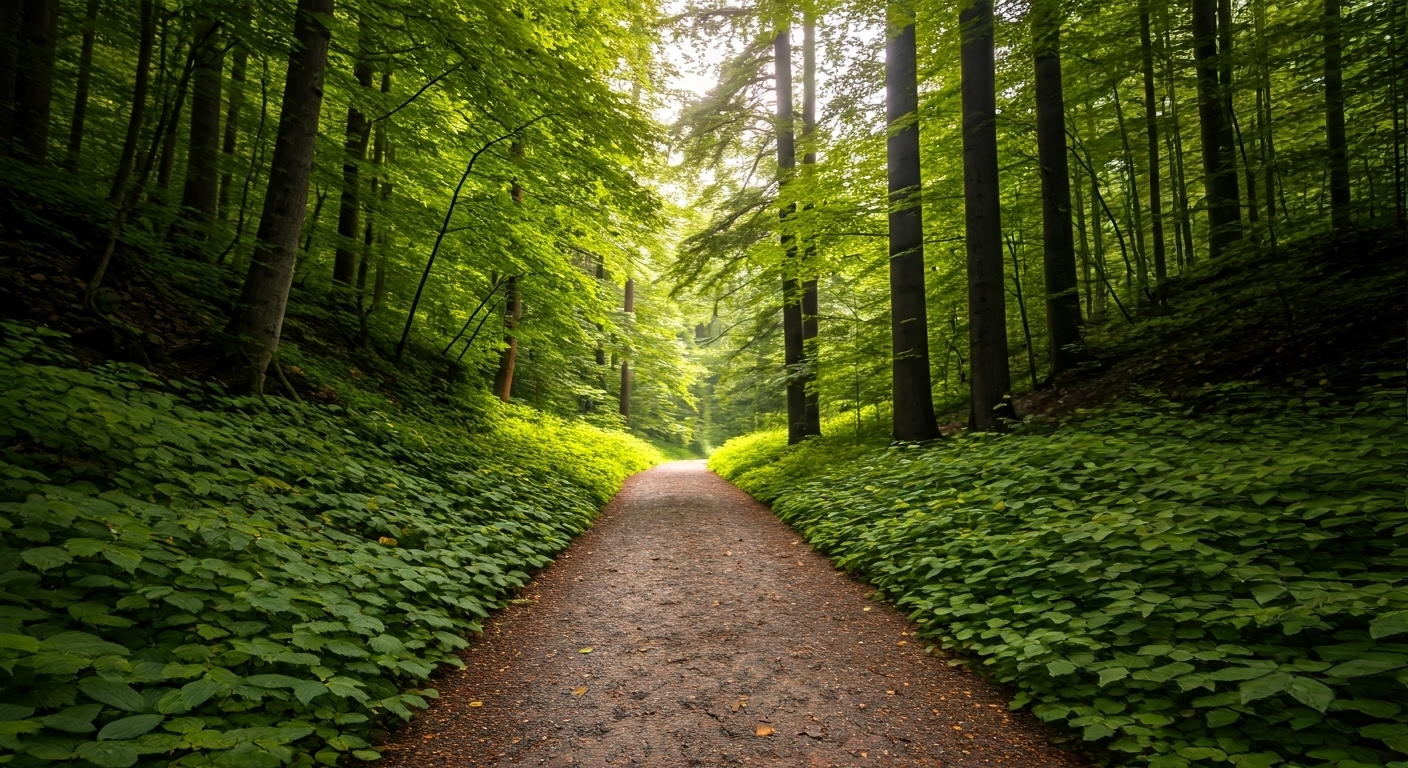 forest path symbolizing recovery